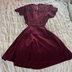 Maroon dress size medium